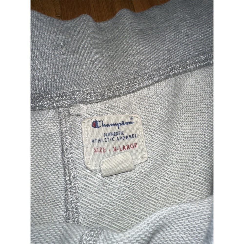 Men's Champion Gray Sweat Shorts Drawstring -‎ Size XXL